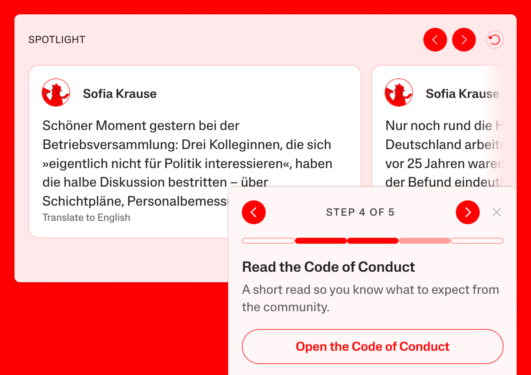 Jacobin-branded single sign-on screen